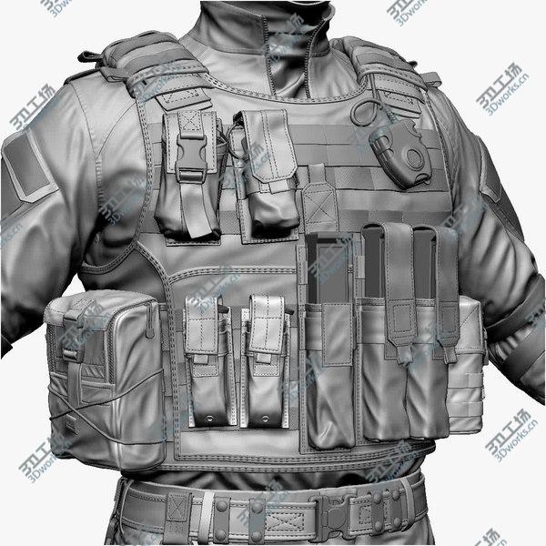 images/goods_img/20210312/3D Police Special Force Officer Zbrush/4.jpg
